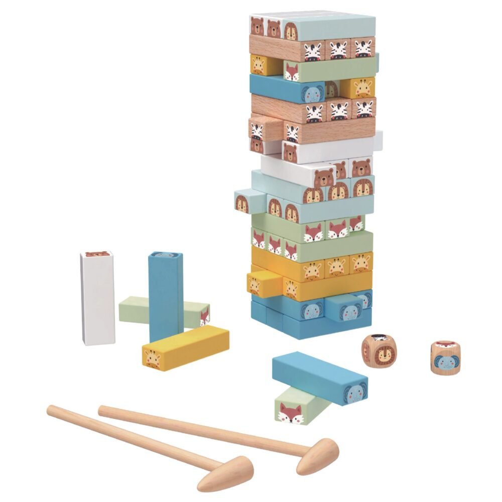 Medinė dėlionė Jenga TY704N - Image 7