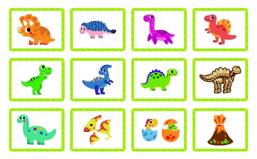 Magnetinė Dinozaurų dėlionė  TK405 - Image 9