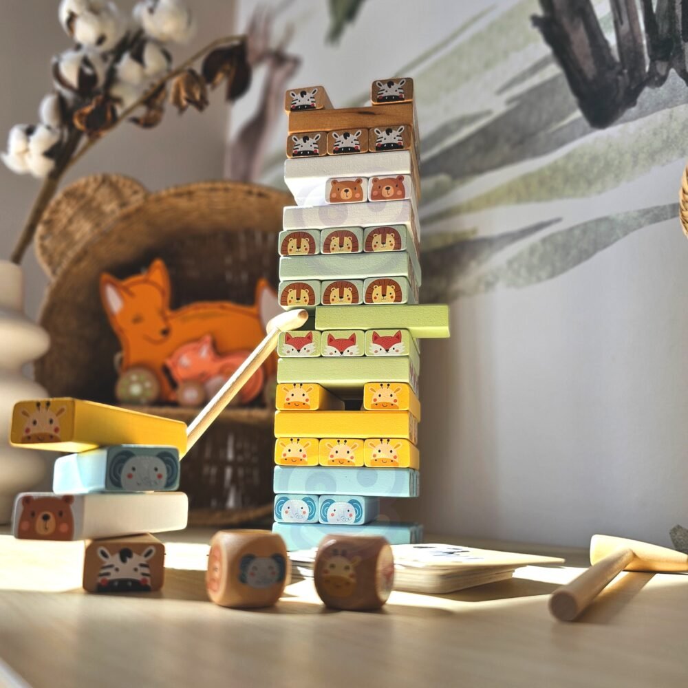Medinė dėlionė Jenga TY704N - Image 2