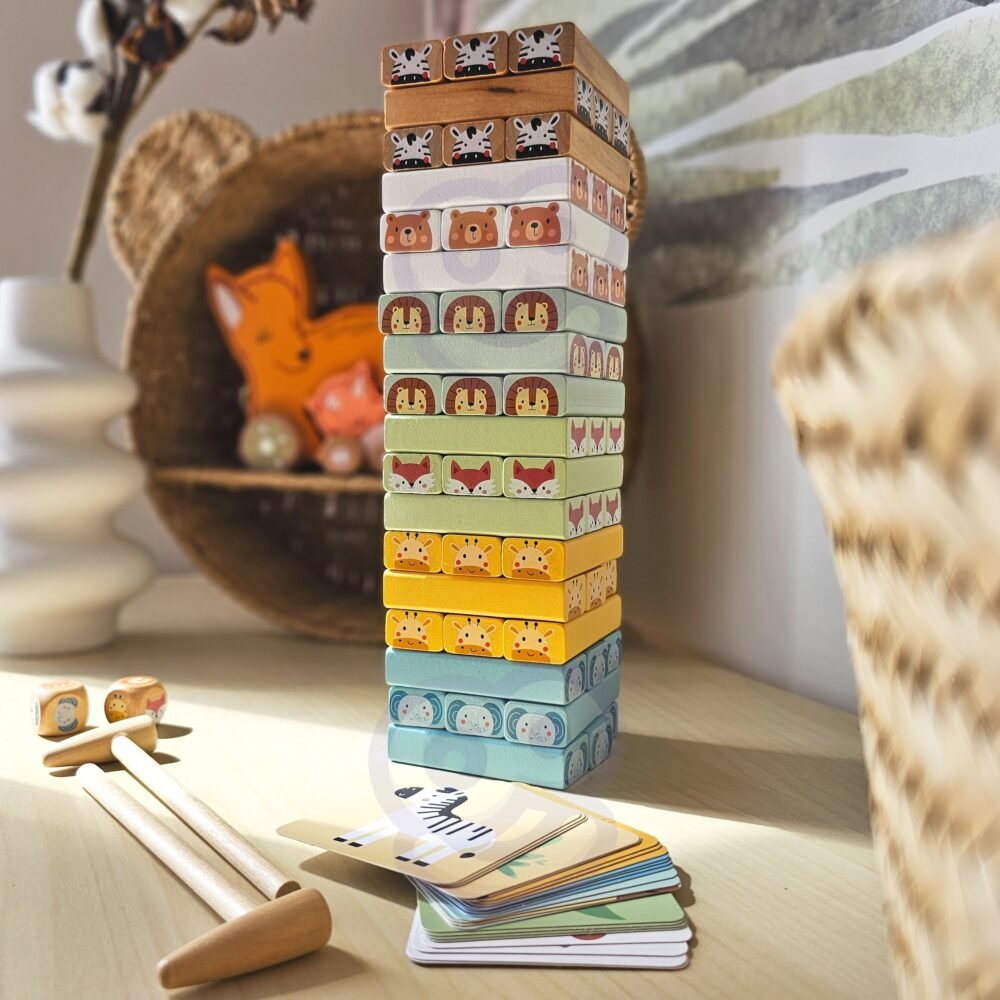 Medinė dėlionė Jenga TY704N - Image 3