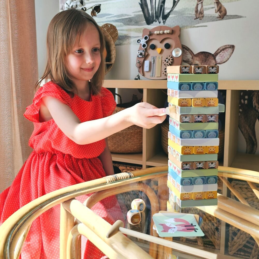 Medinė dėlionė Jenga TY704N - Image 4