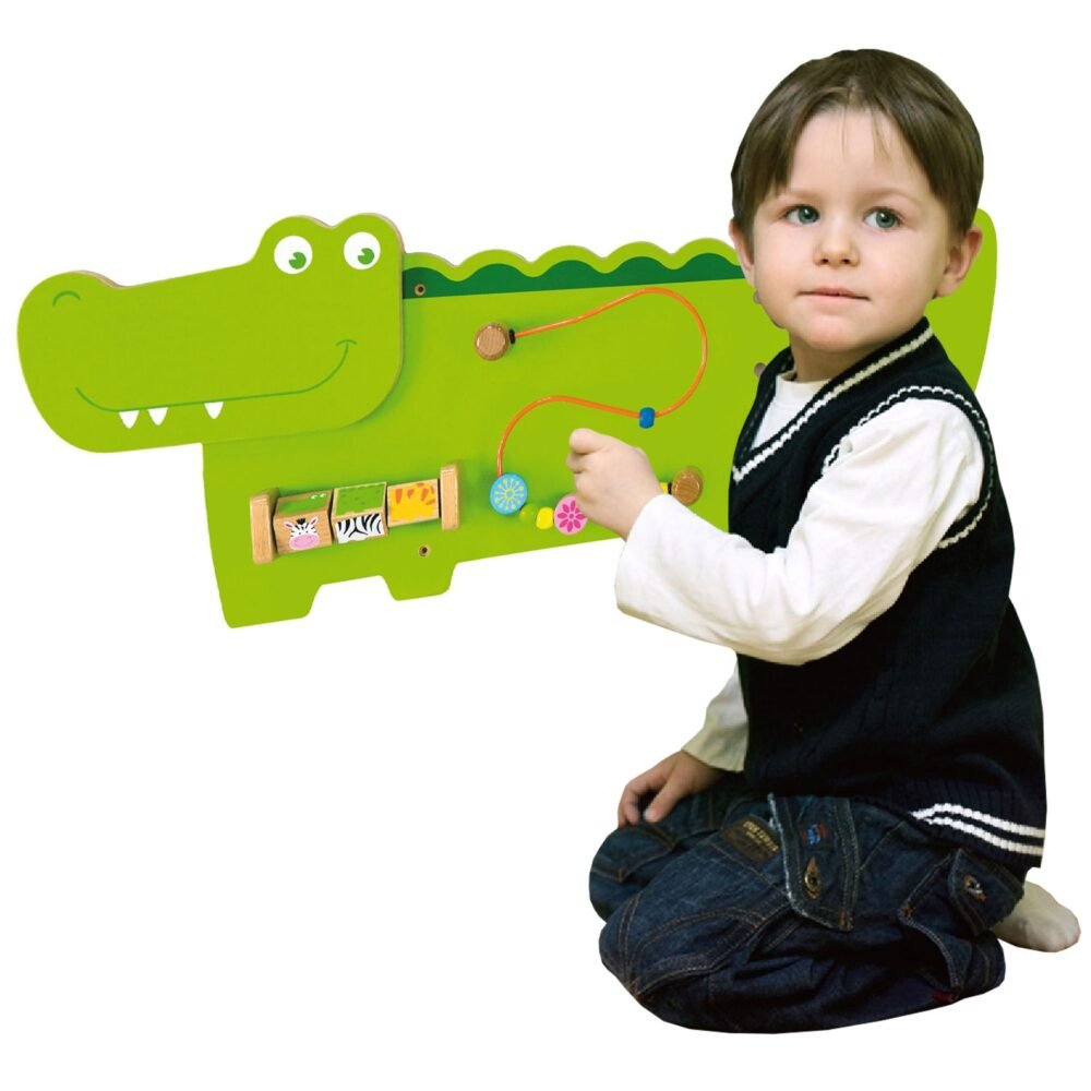 Manipuliacinė edukacinė lenta krokodilas EDU50469 - Image 3