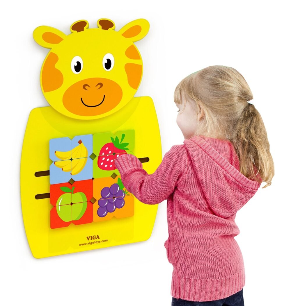 Manipuliacinė edukacinė lenta žirafa EDU50680 - Image 2