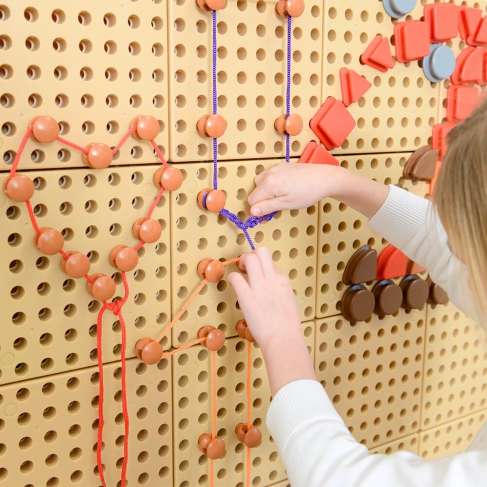 STEAM MASTERKIDZ lentų virvelės 60 vnt ir kištukai 200 vnt EDU14467 - Image 2