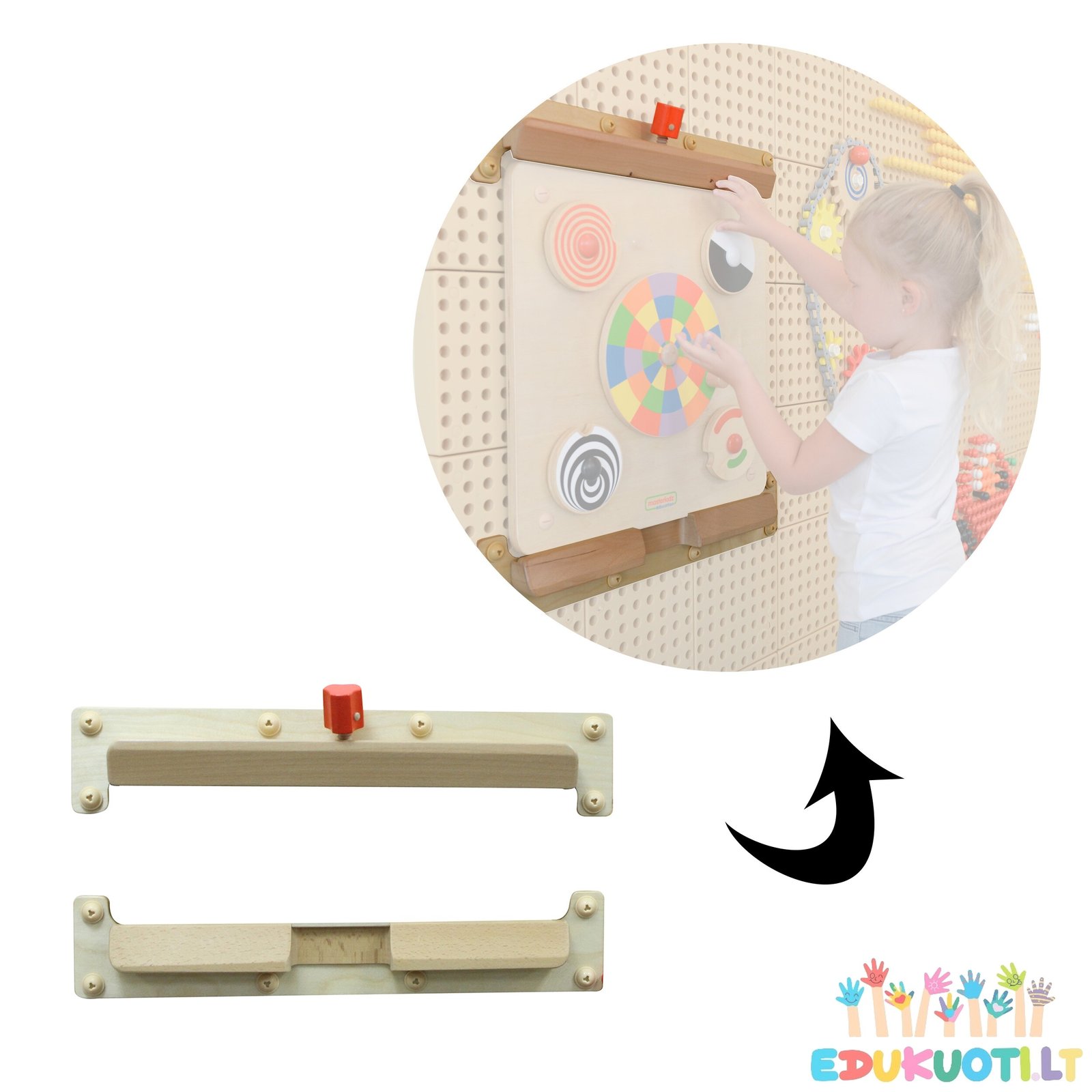 Rėmeliai MASTERKIDZ edukacinėms lentoms EDU13392