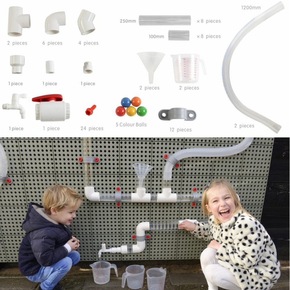 STEAM MASTERKIDZ lentų vamzdžiai 80 vnt EDU14788 - Image 3