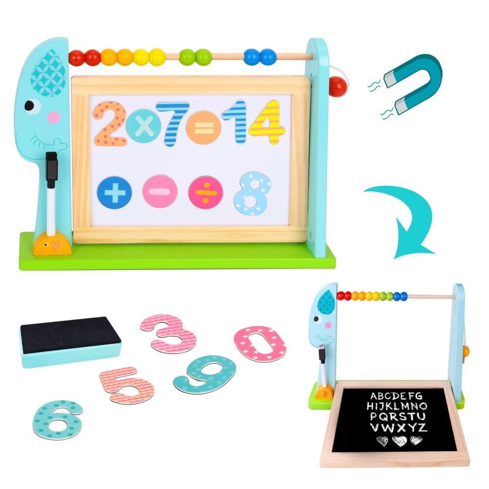 Mokomoji magnetinė dvipsė lenta su priedais EDU10087