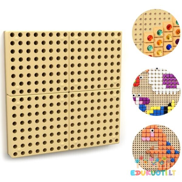 Vidaus MASTERKIDZ STEAM edukacinė lenta 40*40 cm RME11343