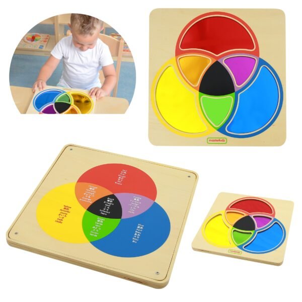 MASTERKIDZ edukacinė lenta Spalvų maišymas RMK12418