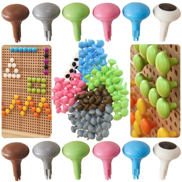 STEAM MASTERKIDZ lentų dideli kištukai 128 vnt EDU21144