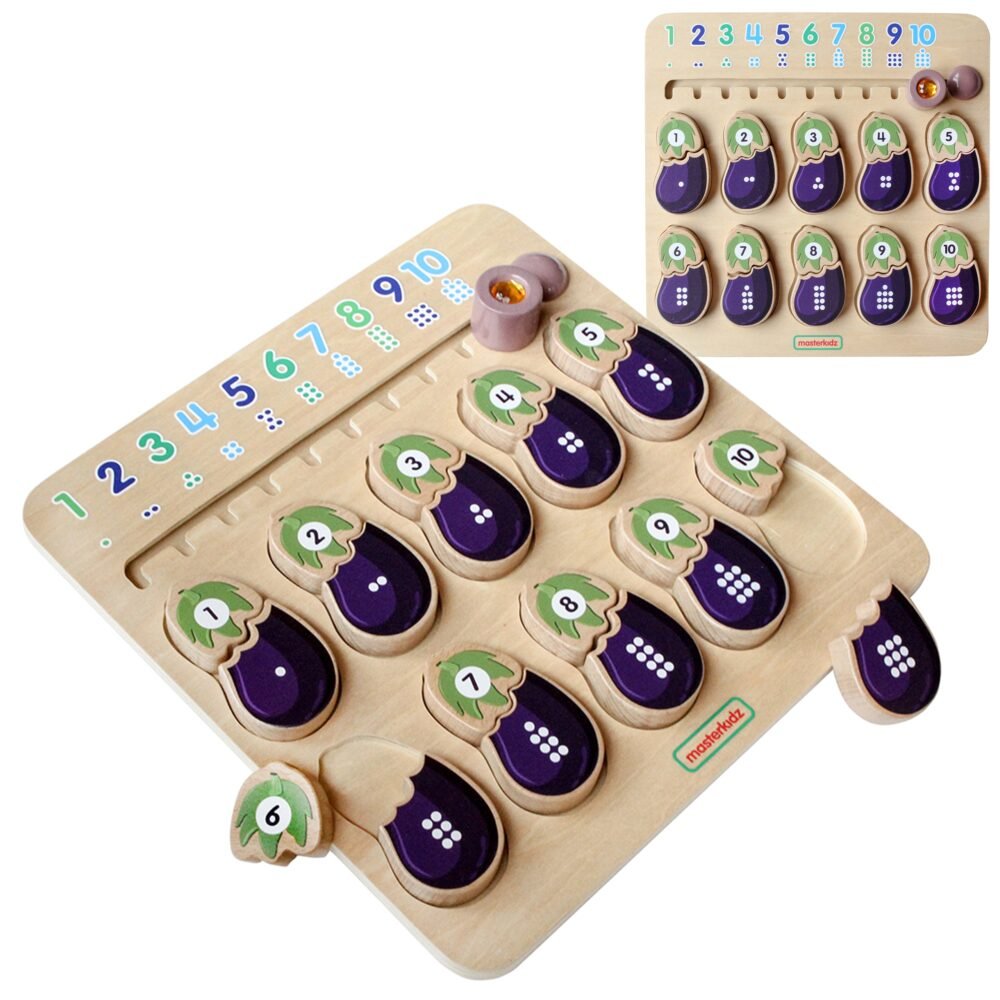 Montessori edukacinė lenta skaičių mokymuisi MK19738