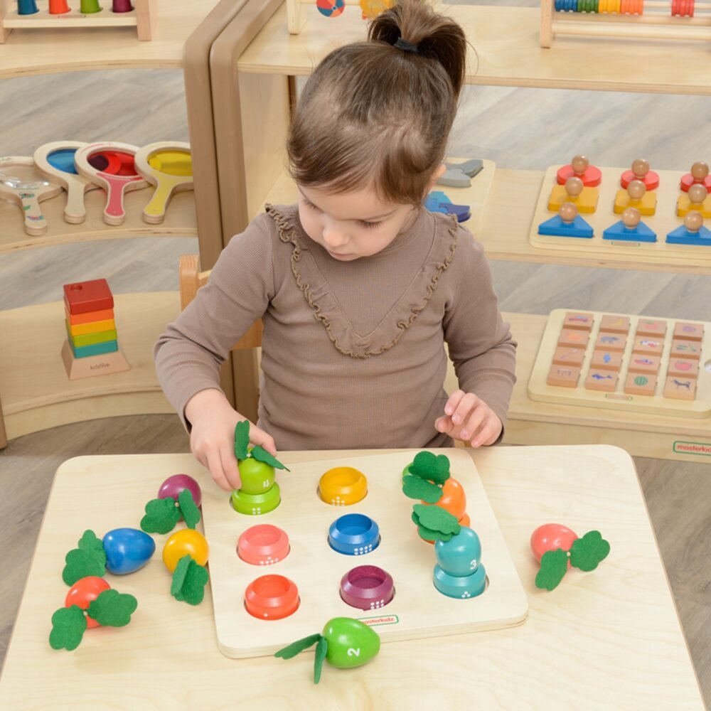 Montessori edukacinė lenta skaičių mokymuisi MK21564 - Image 2