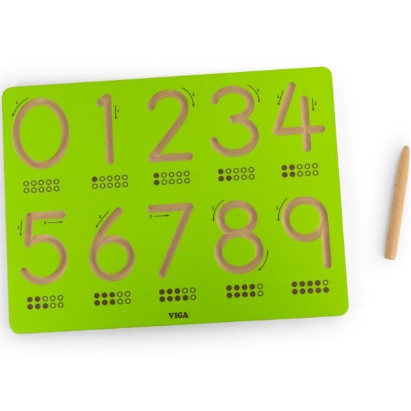 Grafomotorinė edukacinė lenta skaičiai R44698