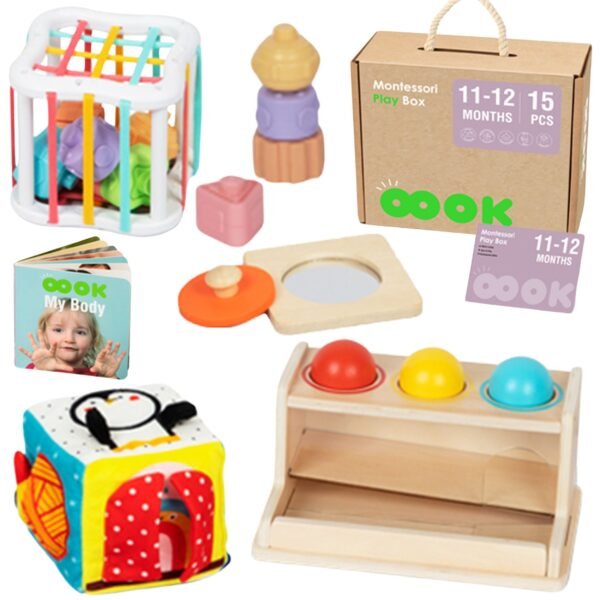 Edukacinis montessori rinkinys nuo 11 mėn EDU675