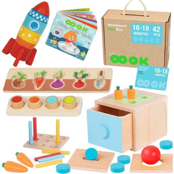 Edukacinis montessori rinkinys nuo 16 mėn EDU677