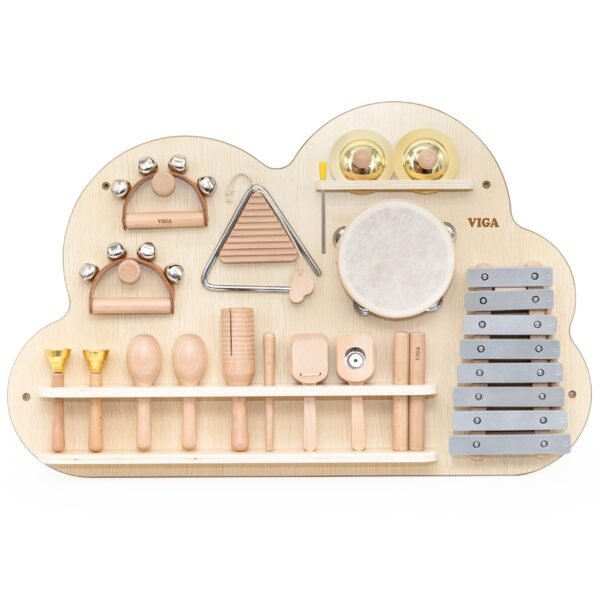 Manipuliacinė edukacinė lenta Muzika su instrumentais EDU447180