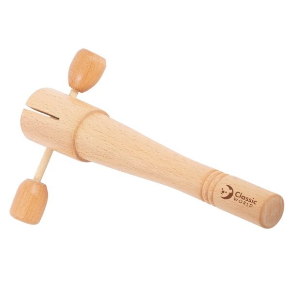 Medinis perkusinis muzikos instrumentas 20 cm ED70180