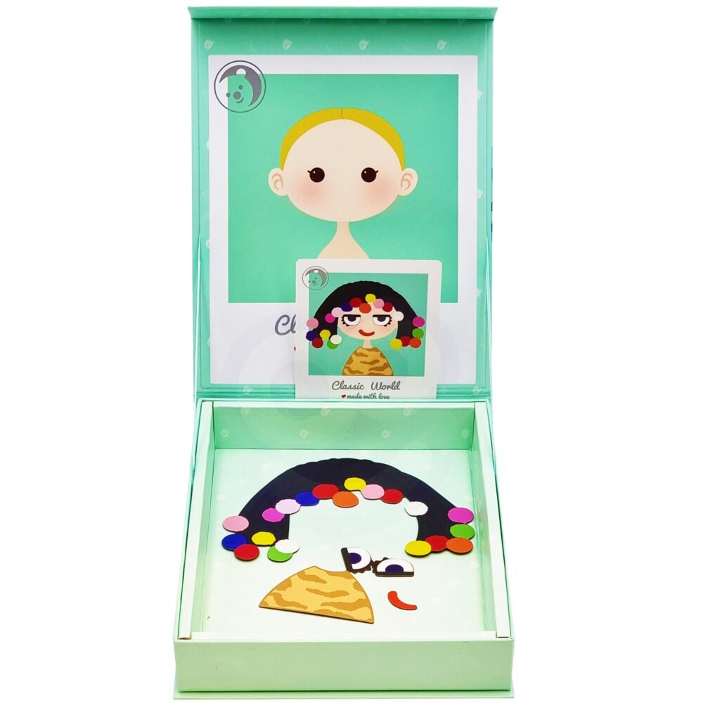 Magnetinė dėlionė mergaitė ED40053 - Image 2