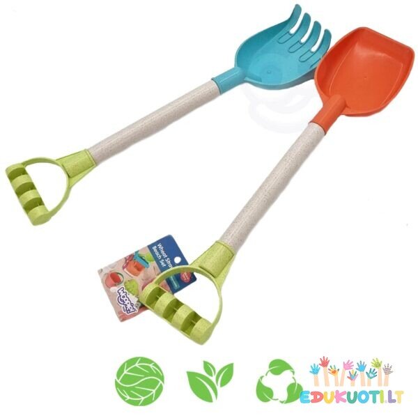Smėlio rinkinys kastuvas ir grėblys ED43346