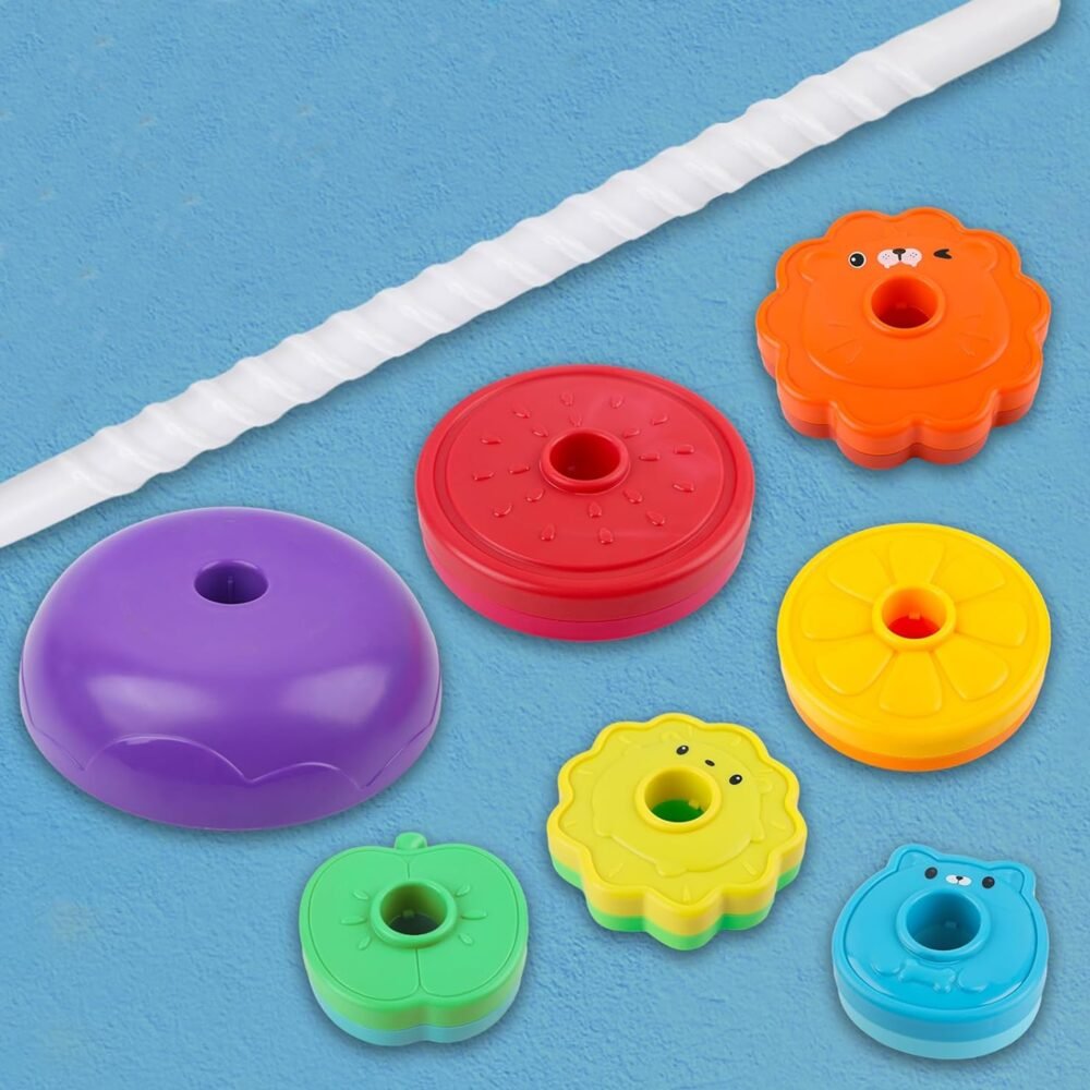 Edukacinis kaladėlių bokštas ED51695 - Image 3