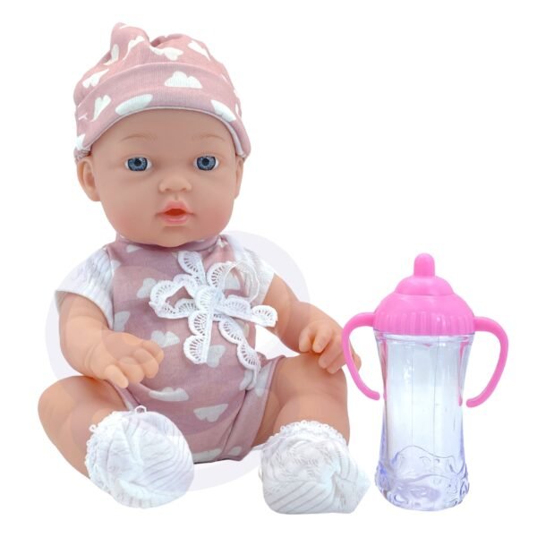 Lėlė su buteliuku 36 cm ED50995