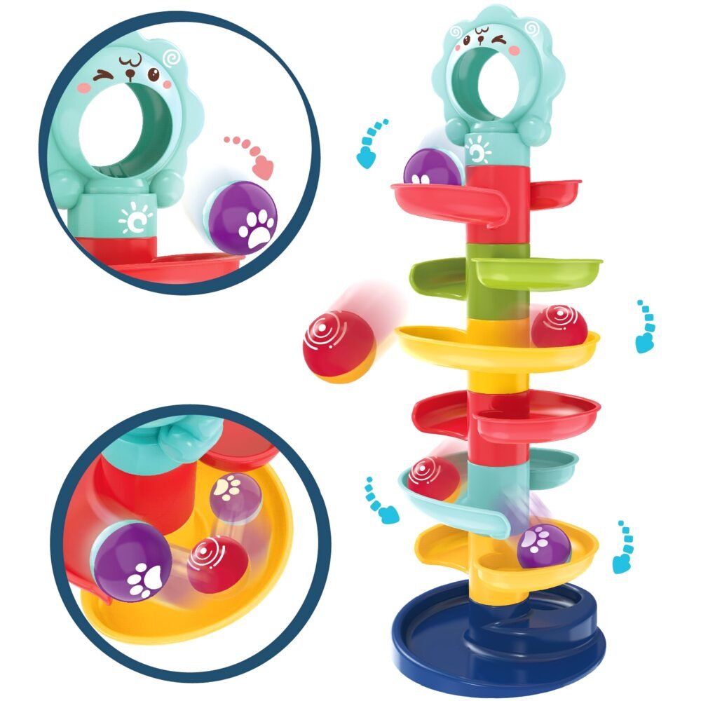 Kamuoliukų takelis Spiralė su taikiniu ED42837 - Image 2