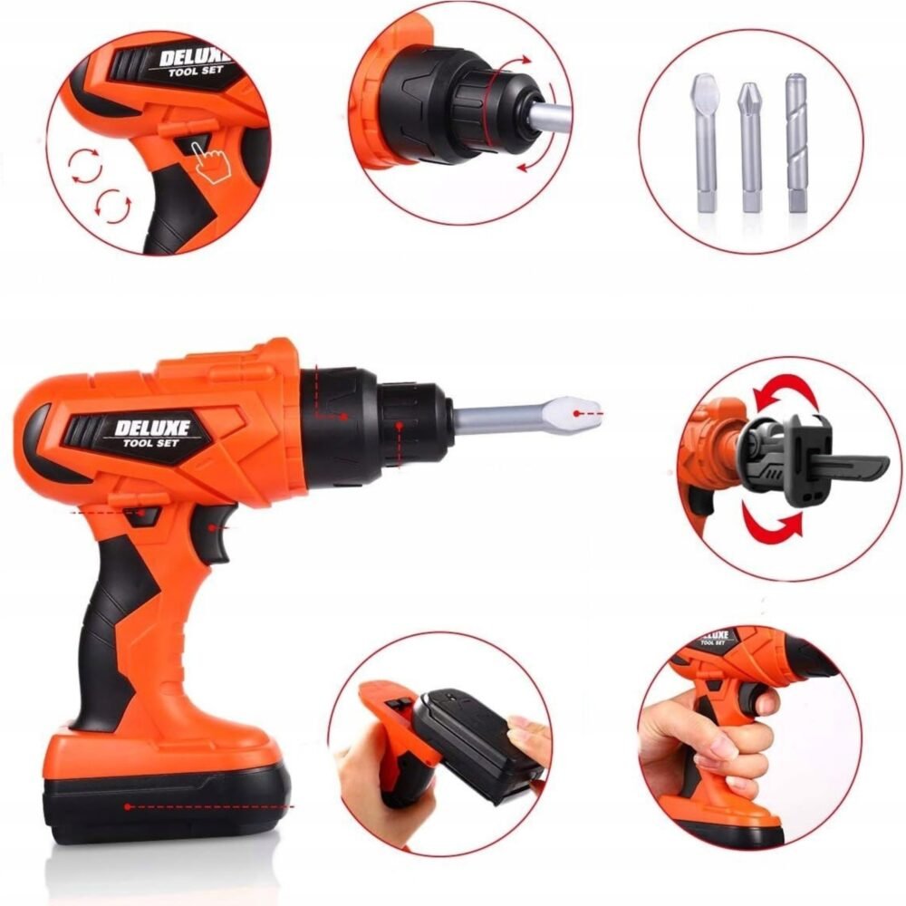 Plastikinė mobili meistro įrankių dėžė ED53545 - Image 3
