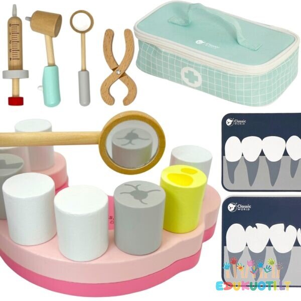 Medinis stomatologo rinkinys 16 vnt EDU50556