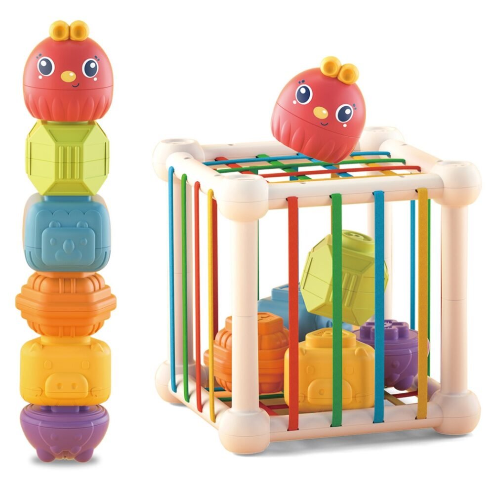 Sensorinis edukacinis kubas 44312