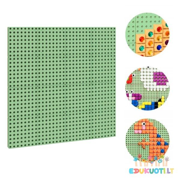 Lauko MASTERKIDZ STEAM edukacinė lenta 80*80 cm RME15372