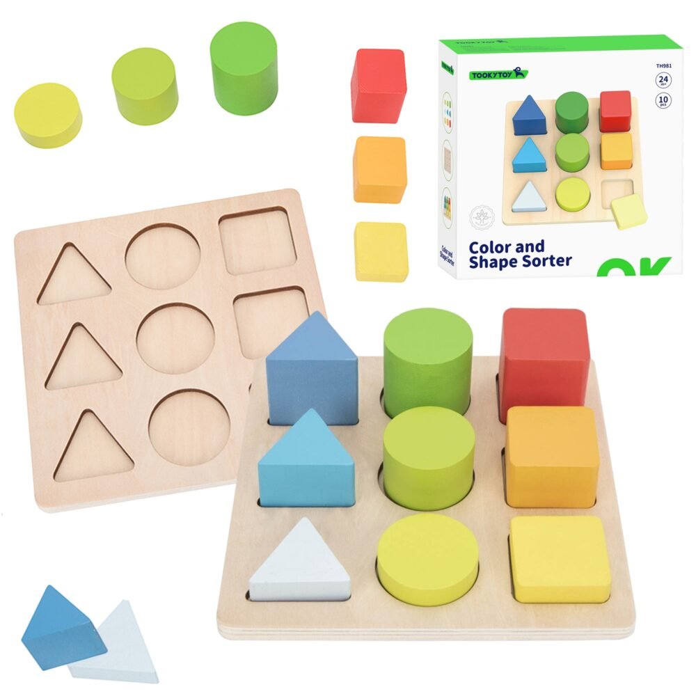 Mokomoji geometrinių figūrų dėlionė ED98981