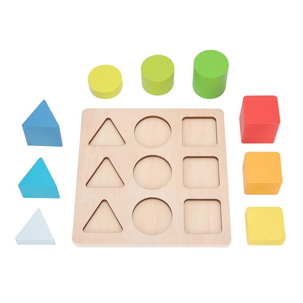 Mokomoji geometrinių figūrų dėlionė ED98981 - Image 2