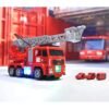 Interaktyvus gaisrinės automobilis su garsu ir šviesa ED53248 - Image 3