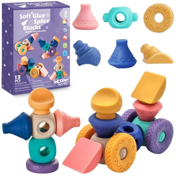 Guminis konstruktorius mažiausiems 13 vnt ED45838