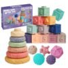 Minkštos sensorinės kaladėlės 23 vnt rinkinys EDU45845