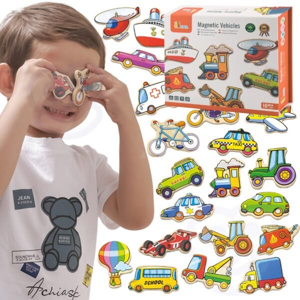 Medinių transporto priemonių magnetų rinkinys R58924