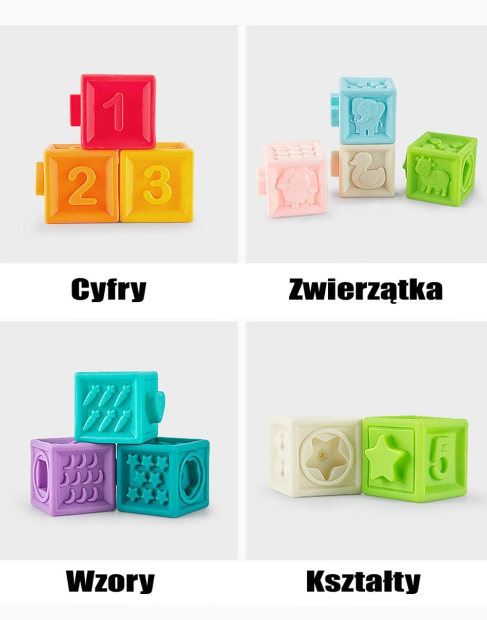 Minkštos sensorinės kaladėlės 45890 - Image 7