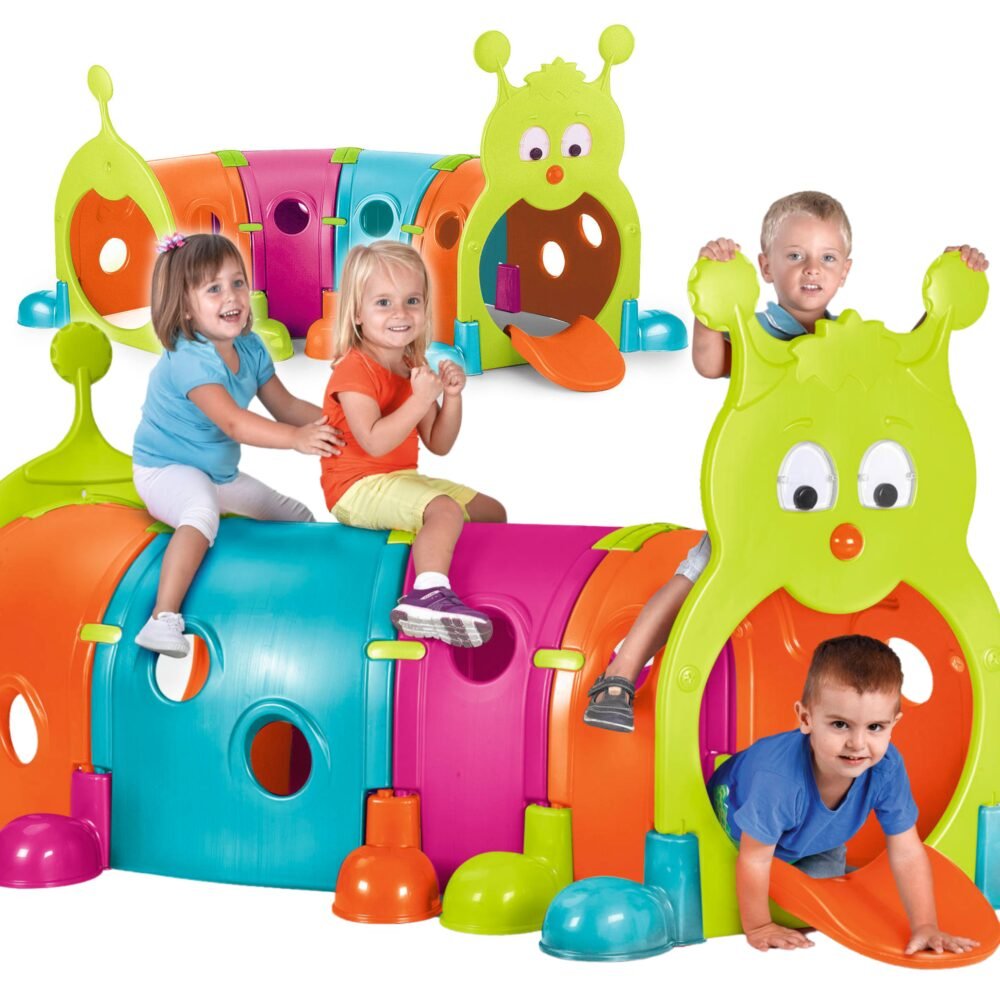 Didelis plastikinis edukacinis žaidimų tunelis vikšras ED09596 - Image 3