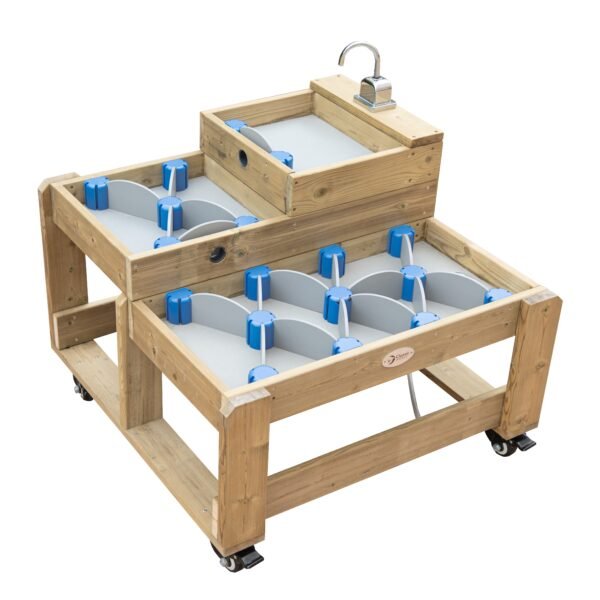 Medinis mobilus edukacinis vandens žaidimų stalas EDU70271