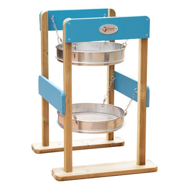 Medinis vandens ir smėlio žaidimų stalas indai EDU70802