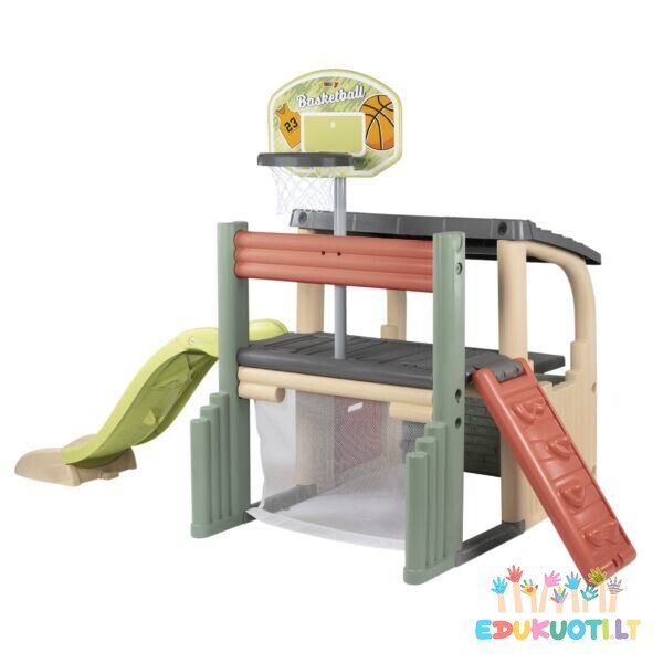 Plastikinis Smoby daugiafunkcinis pramogų namukas ED840206