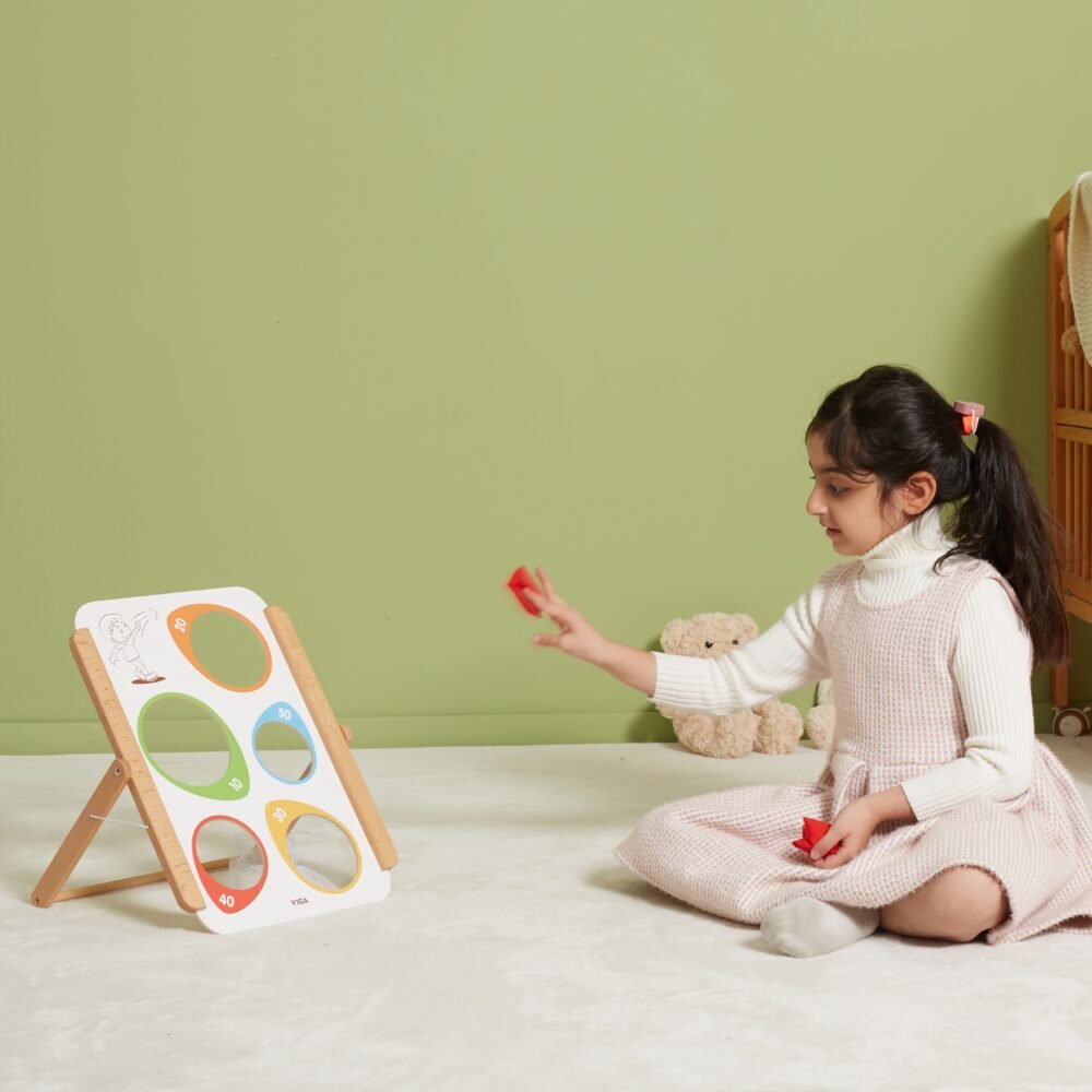 Medinis žaidimas taikinys su maišeliais EDU50667 - Image 2