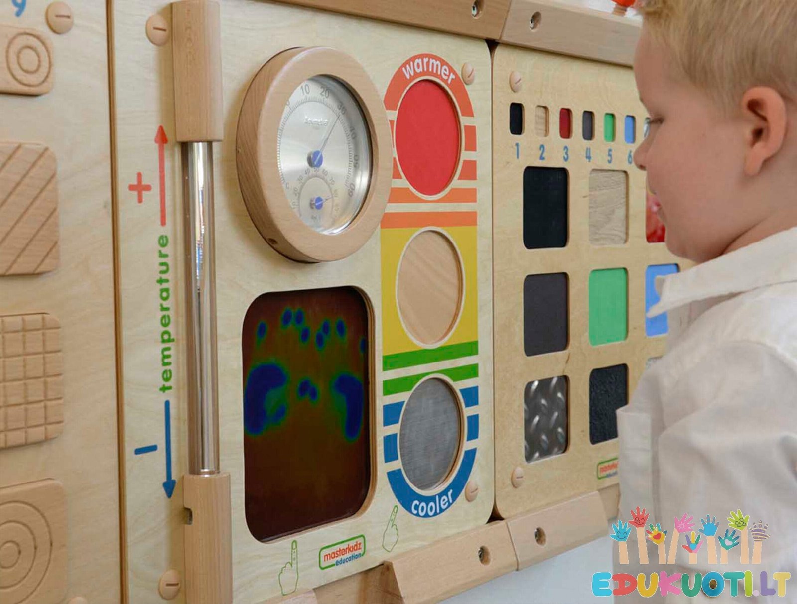 Kabinama Masterkidz sieninė edukacinė lenta Temperatūra RME08565 - Image 3