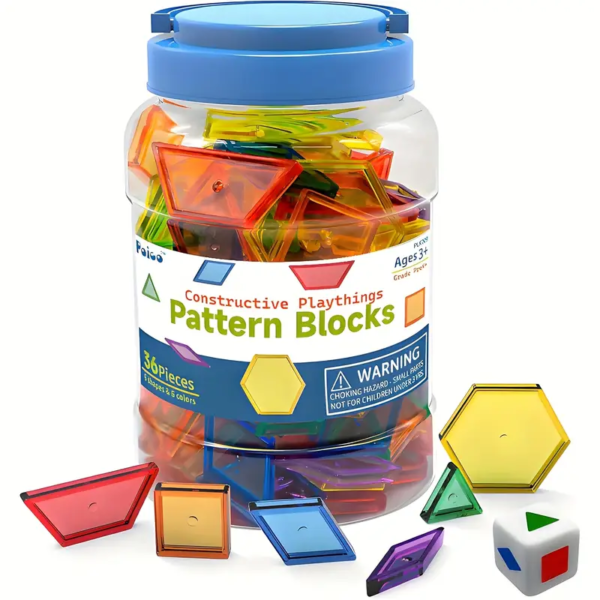 Skaidrios Geometrinės Formos ED500140