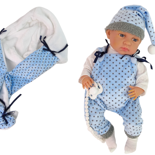 Lėlė minkštu kūnu 46 cm
