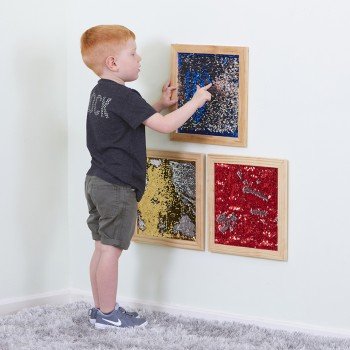 Sensorinių blizgučių paveikslų rinkinys 3 vnt. 310451