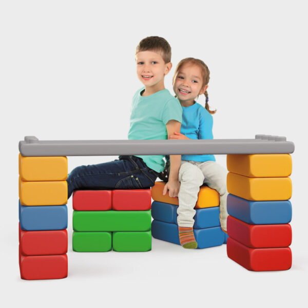 Konstruktorius Maxi kaladėlės su platforma 23 vnt ED59250