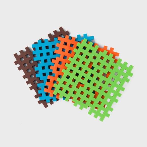 Mini Vaflinio konstruktoriaus pagrindas 4 vnt ED59186