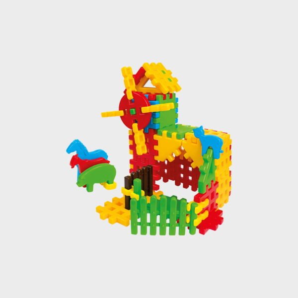 Plastikinis vaflinis konstruktorius Malūnas 50 vnt ED597267