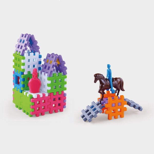 Plastikinis vaflinis konstruktorius Rūmai 36 vnt ED59256